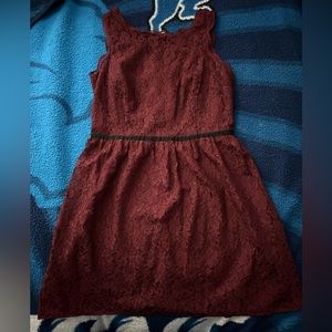 Loft by Ann Taylor Lace Cocktail Dress 8P